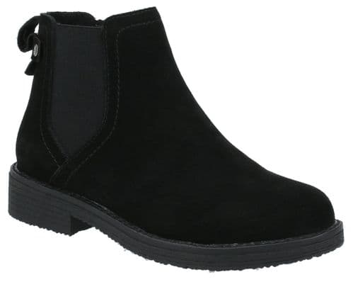 Hush Puppies Maddy Ladies Ankle Boots Black